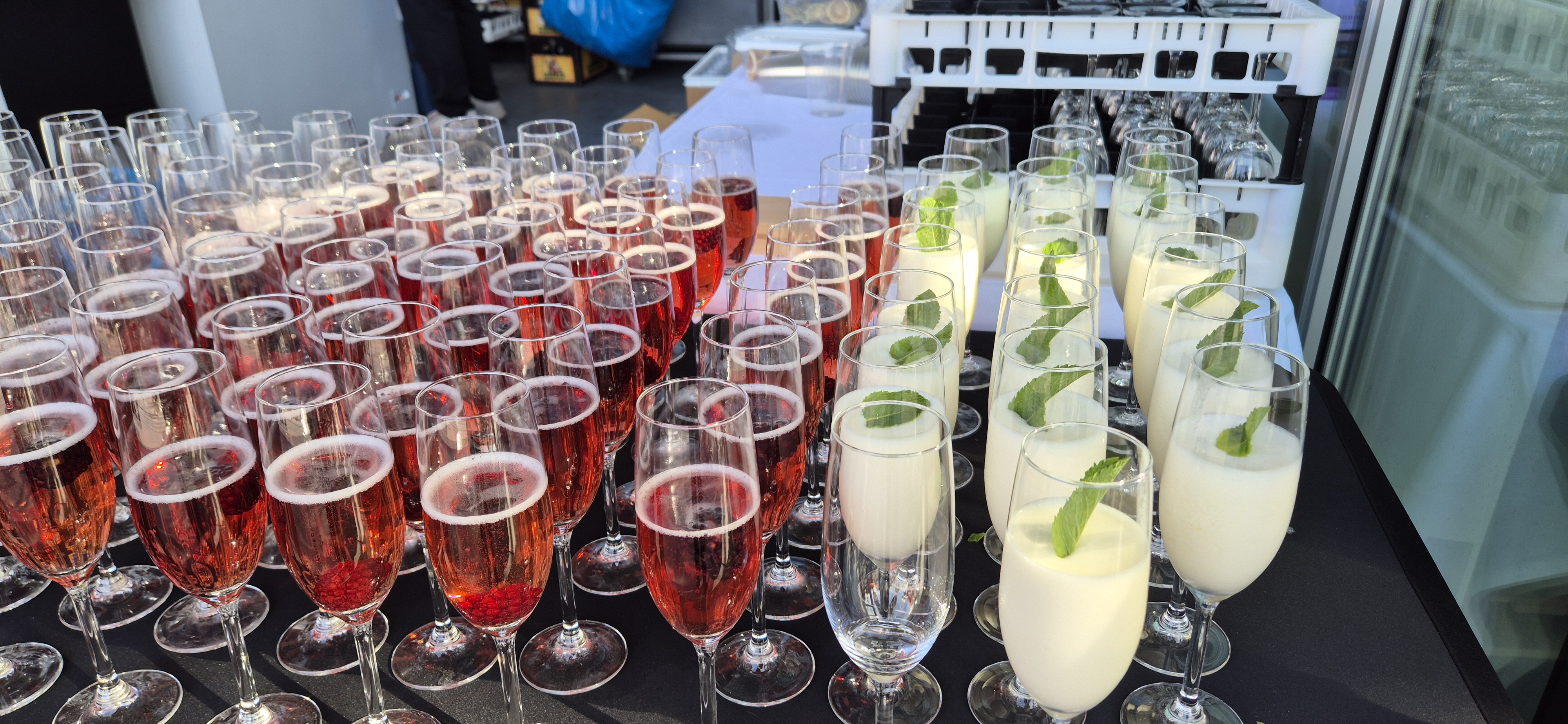 Cocktails en mocktails van Just Shakes klaar voor een evenement